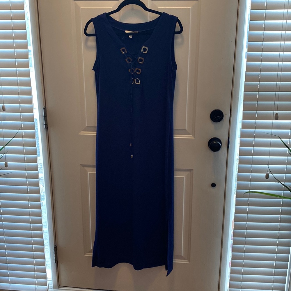 Haani Navy Blue Maxi Dress Sz PL